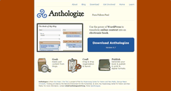 Desktop Screenshot of anthologize.org