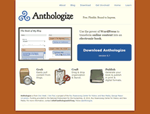 Tablet Screenshot of anthologize.org